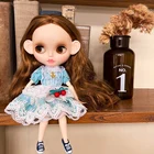 Кукла Neo Blyth на заказ, шарнирная кукла NBL с блестящим лицом, 16 OB24 BJD, кукла Blyth на заказ для девочек, подарок для коллекции YM23
