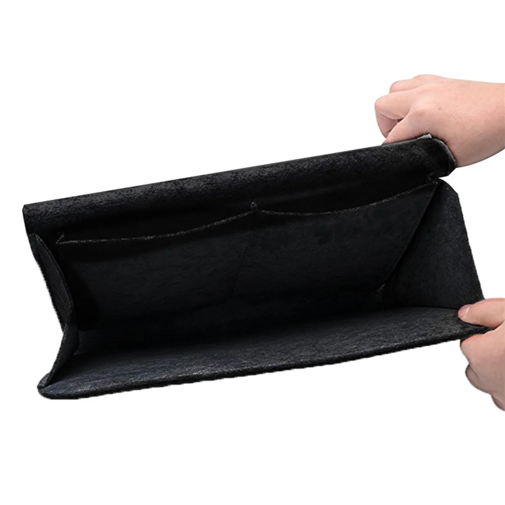 40# Practical Student Dormitory Bed Phone Earphone Books Hanging Caddy Bedside Storage Bag Pouch Organizer Bed Holder Pockets