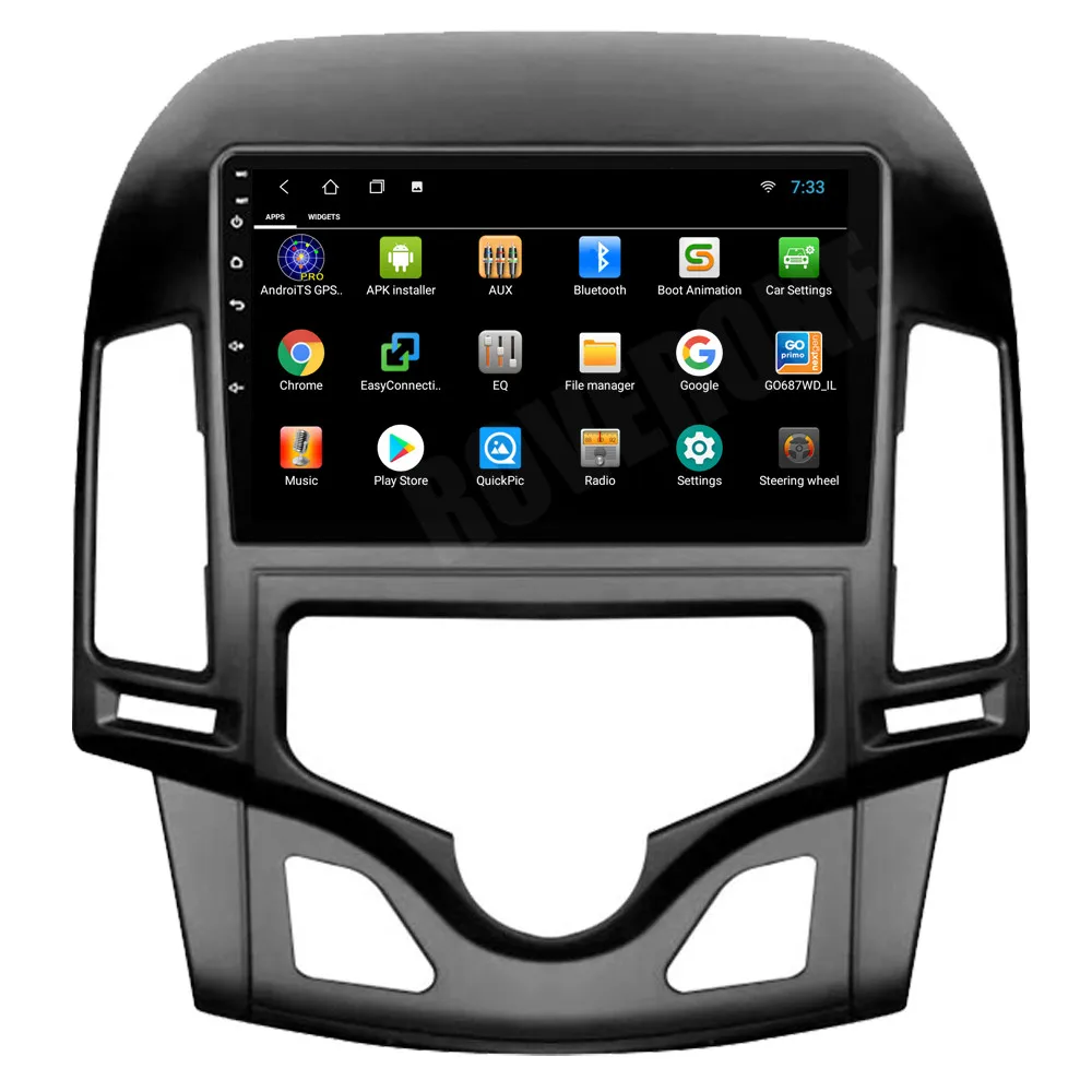 RoverOne для Hyundai I30 2006 2011 Android 9 0 2.5D IPS сенсорный экран мультимедиа Стайлинг автомобиля