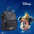 Disney Mickey, сумка для подгузников, рюкзак для мам, детские сумки, водонепроницаемые, для беременных, для ухода за ребенком, сумка для подгузников, дорожная коляска, USB Отопление