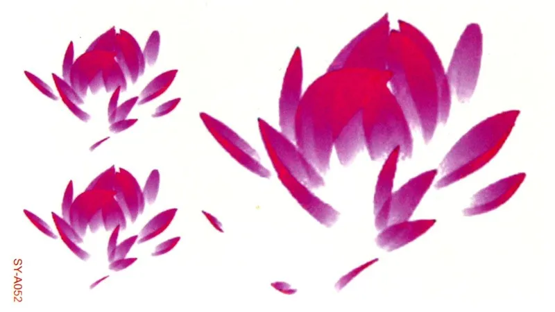 4 шт./лот 2018 Новый стиль профессиональный тату рукав временные татуировки