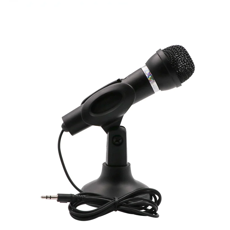 

Microphone 3.5mm Home Stereo MIC Desktop Stand for PC YouTube Video Skype Chatting Gaming Podcast Recording microphone