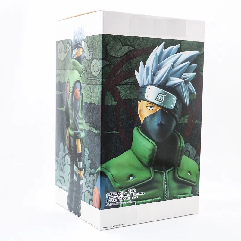 

28cm action figure naruto Hatake Kakashi Action Figure Combat version figma Model toys collect Decoration anime figures