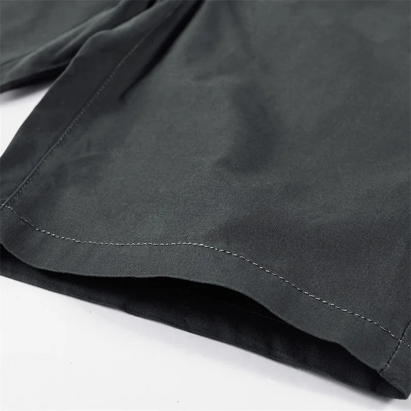 

Cotton Fashion Casual Shorts Men Fitness Male Shorts Mid Waist Knee Length Pant Designer Shorts Man