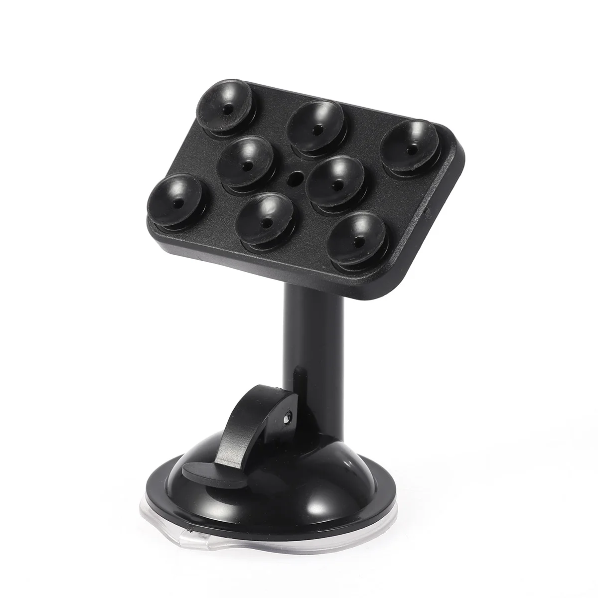 

360 Degree Car Phone Holder For Rotating Car Universal 8 Point Silicone Suction Cup Car Phone Holder(Black)