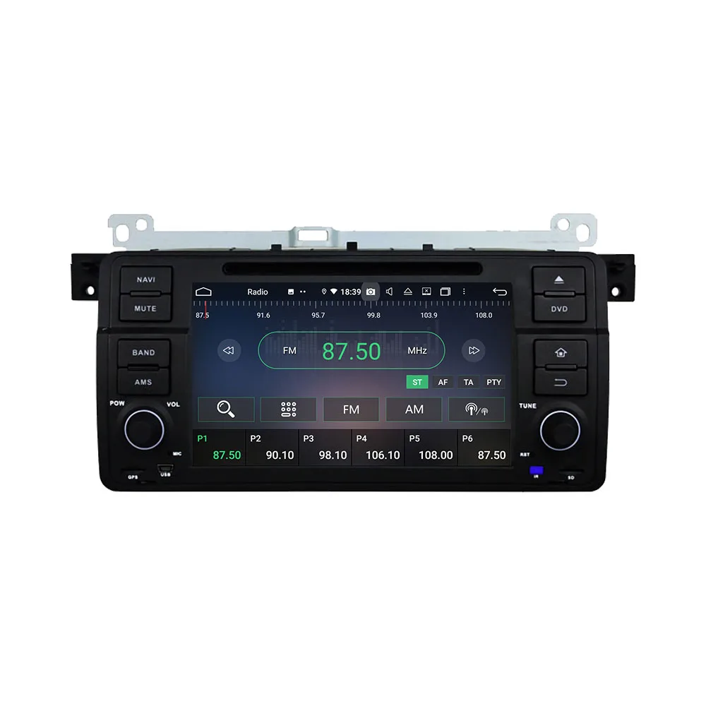 

128G Android10 PX6 DSP For BMW E46 M3 1998 2004 Car DVD GPS Navigation Auto Radio Stereo Video Multifunction CarPlay HeadUnit