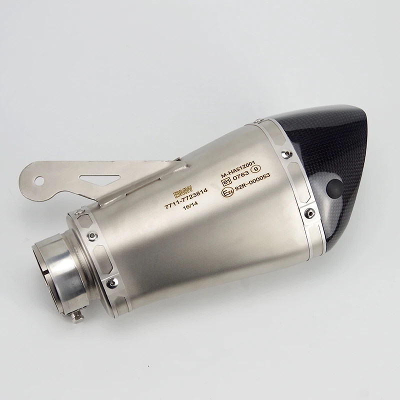 Выхлопной глушитель для мотоцикла 60 мм 65 съемный BMW S1000RR 2010 2014 S1000R 2016|Выхлопные