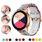 Ремешок 20 мм для Samsung Galaxy Watch Active 2 40 мм 44 мм, спортивный браслет для наручных часов Gear, Samsung Galaxy Watch 42 мм