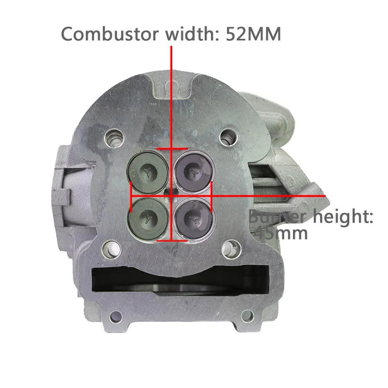 Мотоциклетная головка блока цилиндров gtr125 bws125 4 клапана foxi RSZ100 ghostjog4v|Двигатели| |