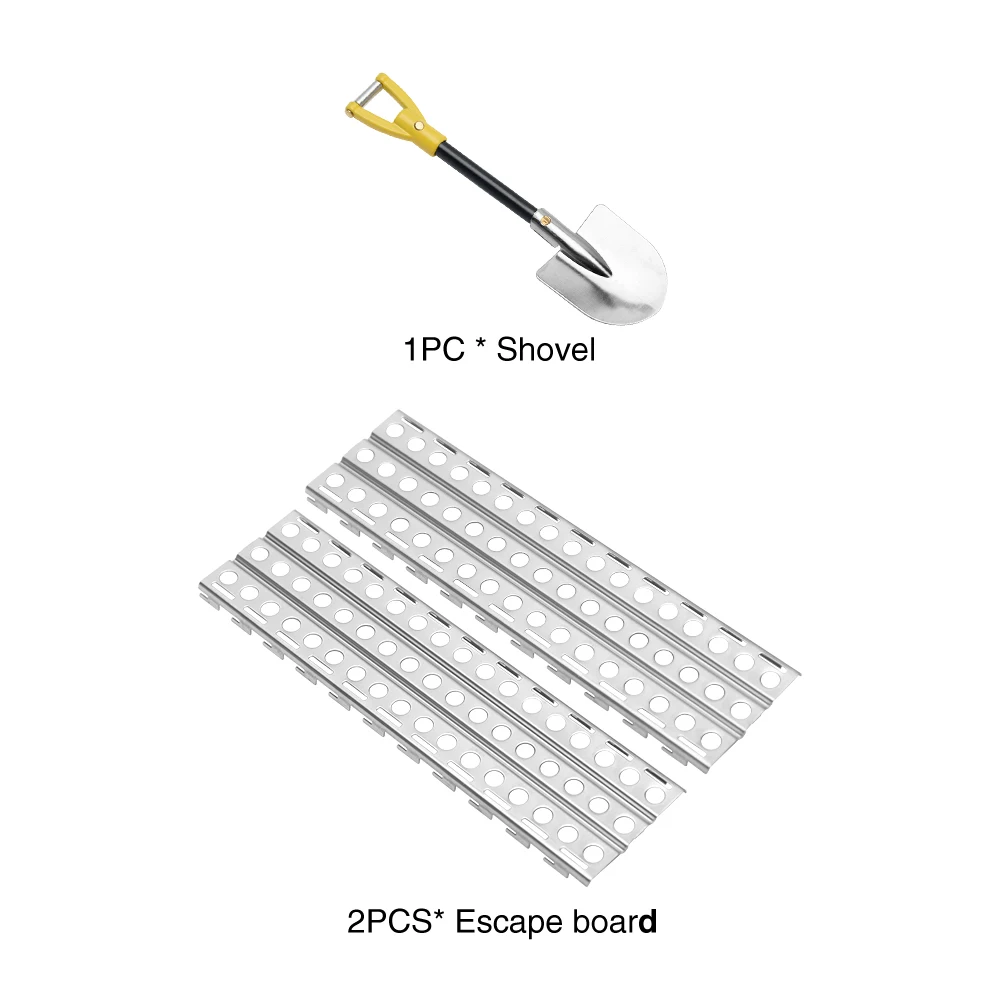 

RC Tracked Vehicle Bronco Axial Tool Decoration Guard Escape Board Practical For TRX4 SCX10 90046 D90 CC01 1/10 Climbing Car