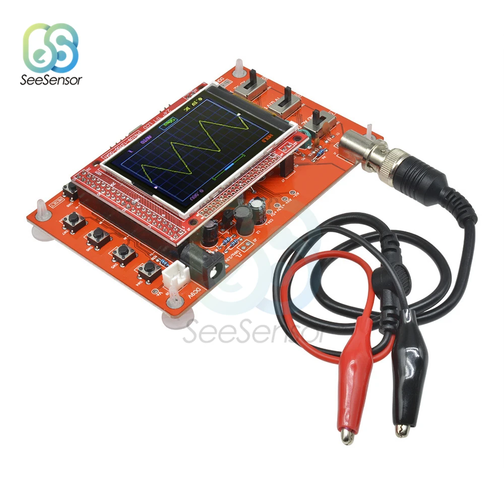 Oscilloscope Full Assembled 2.4" TFT LCD Digital Oscilloscope 1Msps With Wire