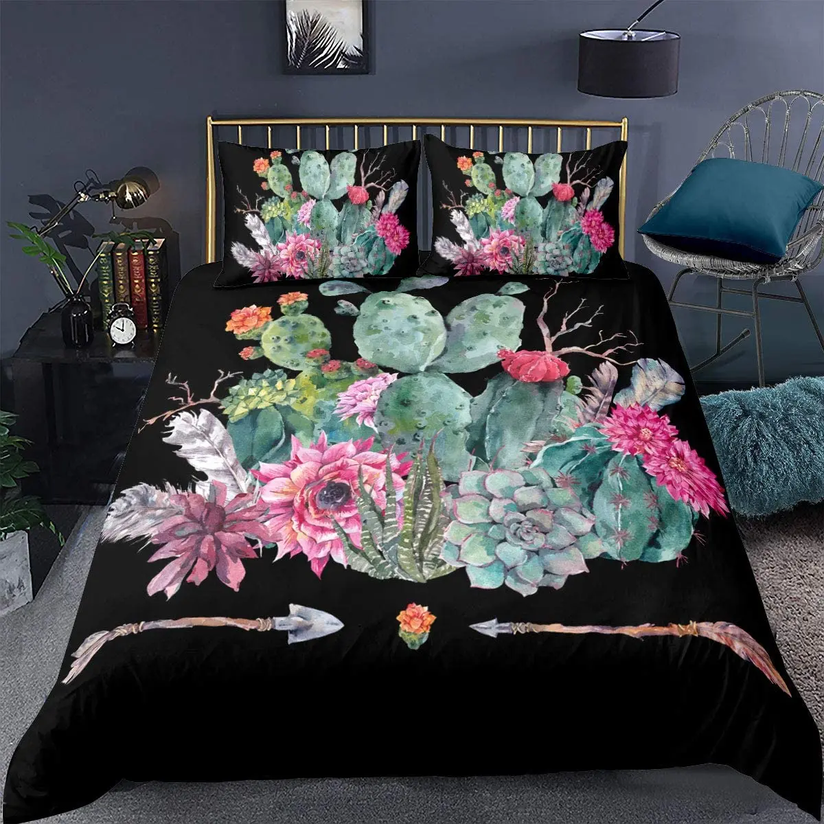

Sunflower Butterfly 3D Luxury Comforter Bedding Set Kids Adult Duvet Cover Set King Queen Double Full Single Size Home Dropship