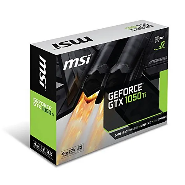 Видеокарта MSI VGA NVIDIA GTX 1050 Ti 4GT LP 4 ГБ GDDR5 | Компьютеры и офис