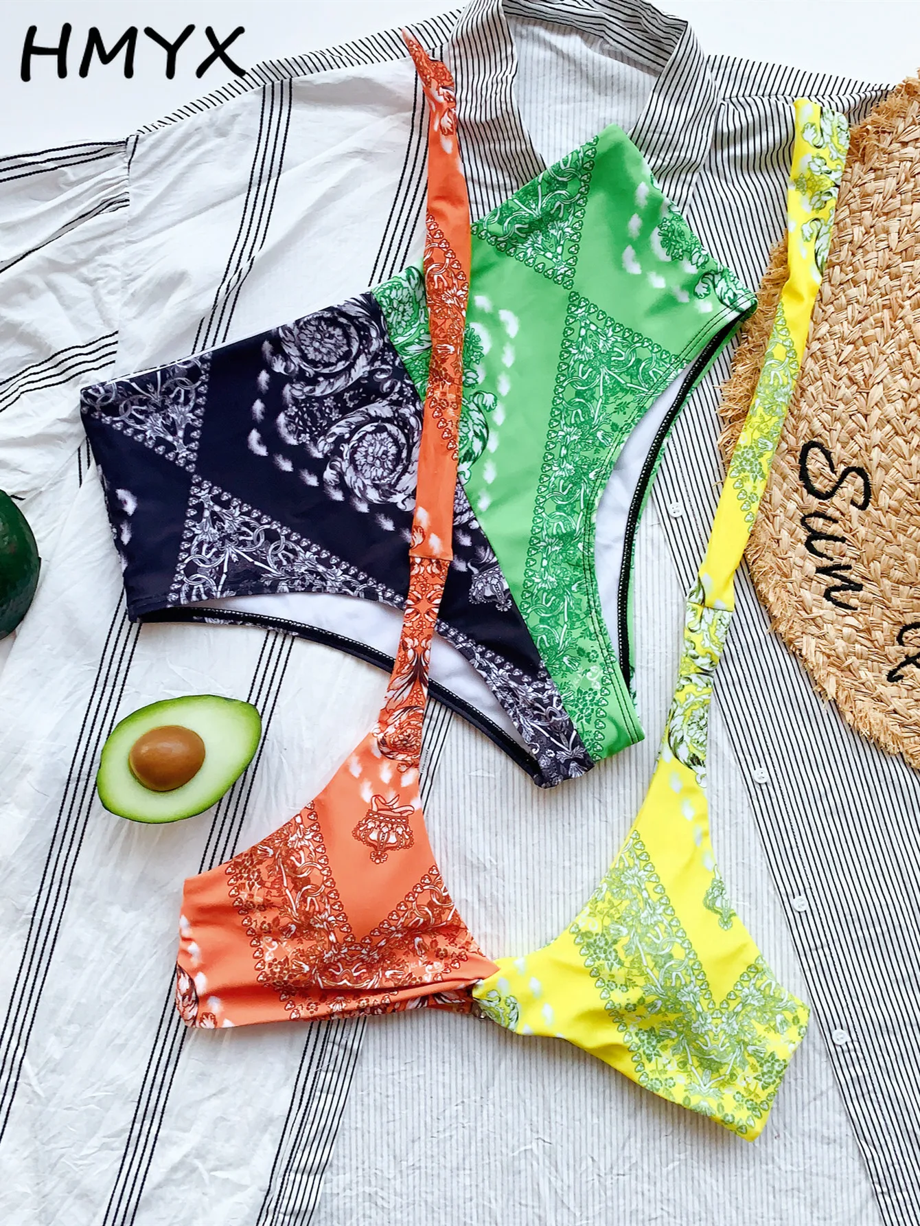 

2021 Sexy Swimsuit Women Two Piece Swimwear Female Vintage Push up High Waist Swimming for Women Brazilian Bathing Suit Monokini