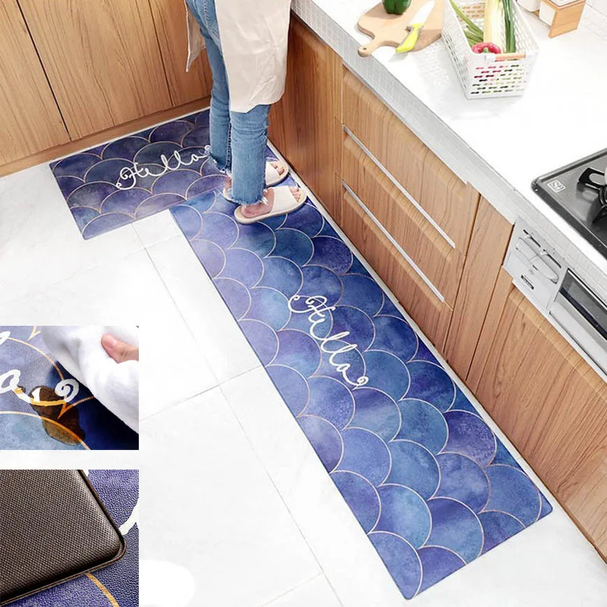 1 шт. водонепроницаемый коврик для кухни из ПВХ | Дом и сад