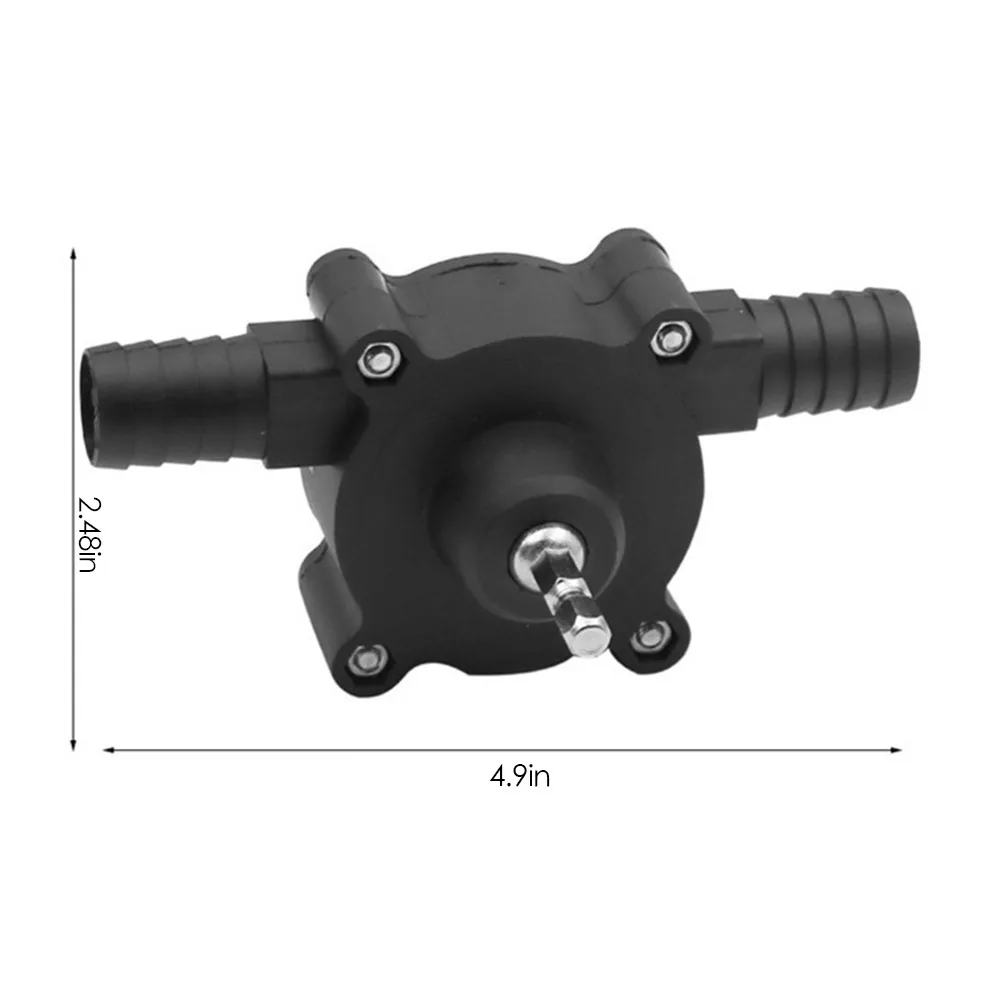 

Portable Electric Drill Pump Diesel Oil Fluid Drill Pumps Mini Hand Self-priming Transfer Pumps Home Garden Outdoor Tool