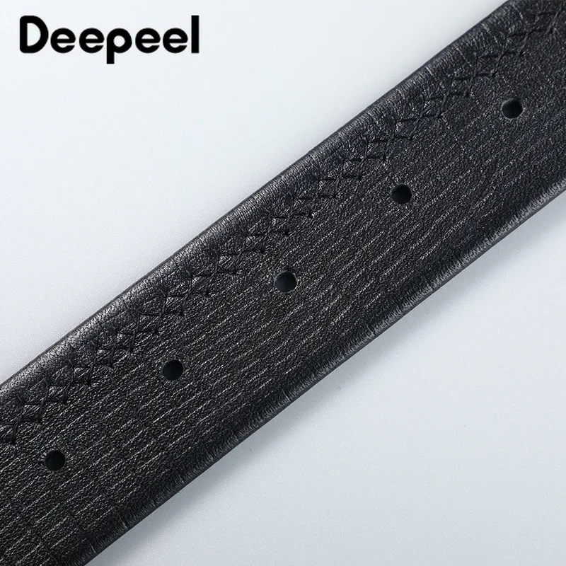 Deepeel 1 шт. 3 5 см * 115 125 роскошный первый Слои из яловой кожи мужской ремень пряжкой