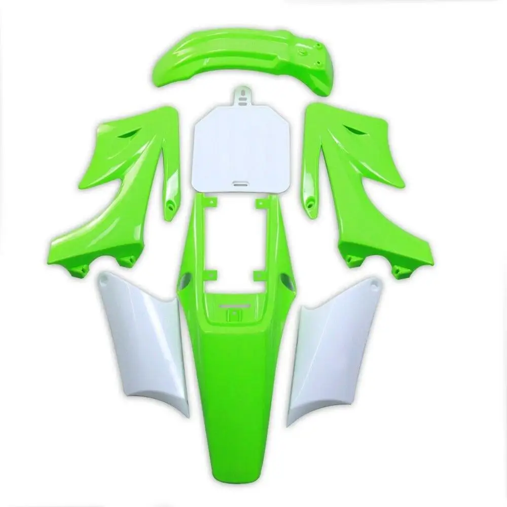 

Green Plastics Body Fender Fairing Kit for Apollo Orion 90 110cc 125cc Dirt Bike