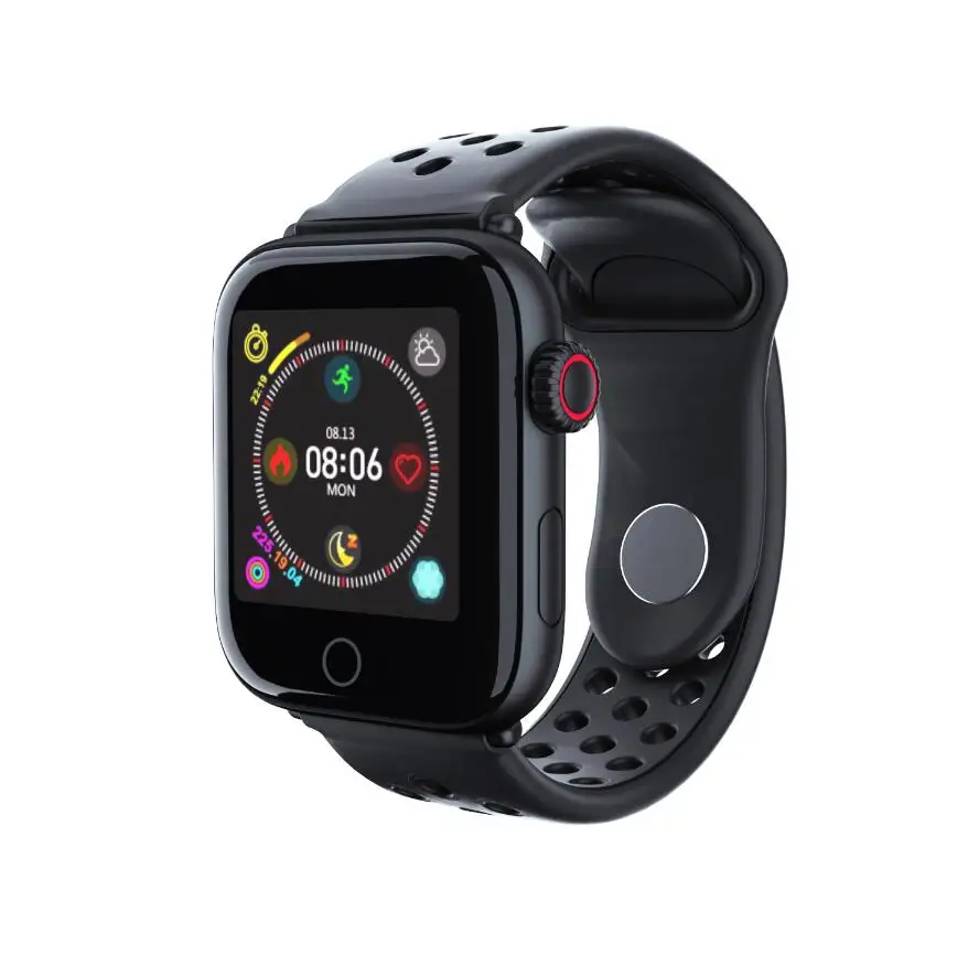 Черный Z7 IP68 Смарт-часы для мужчин для Apple Watch Bluetooth напоминание многорежимные спортивные часы для женщин фитнес-Браслет Смарт-браслет iPhone iOS - Цвет: Черный