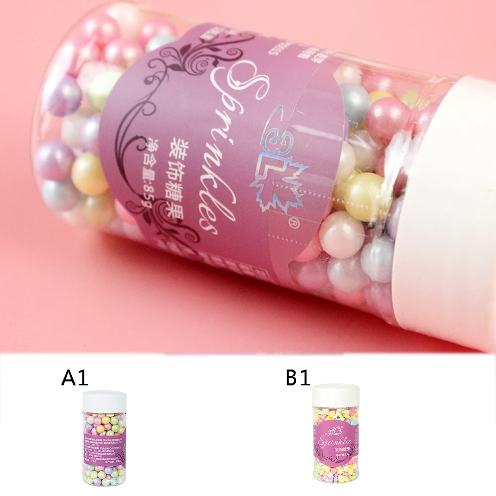 2 вида съедобные сахарные жемчужины принадлежности для украшения тортов выпечки