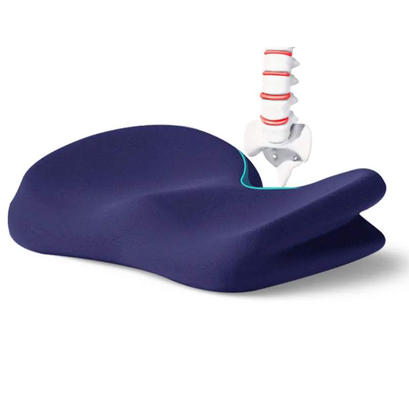 Memory Foam Seat Cushion Orthopedic Pillow Coccyx Office Chair Support Waist Back Car OfficeHip Massage Pad | Дом и сад