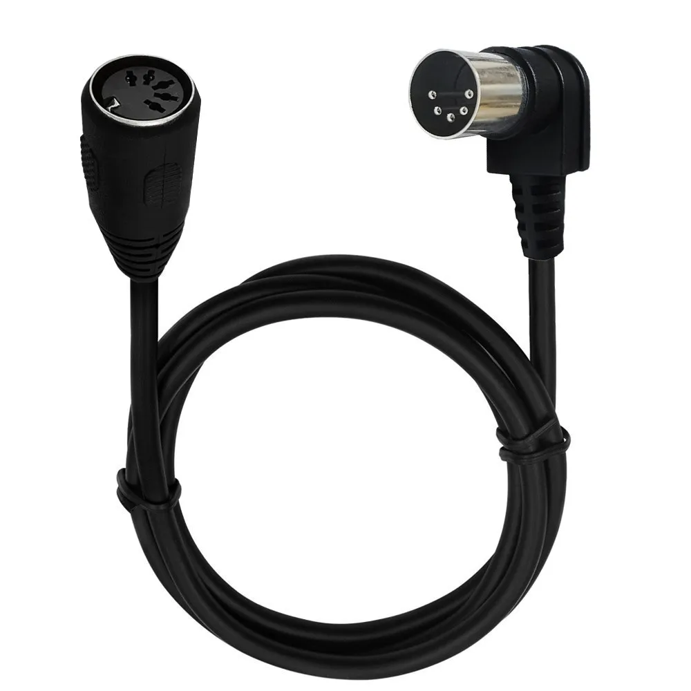 Кабель-адаптер для MIDI-клавиатуры разъем 5Pin 90 градусов | Компьютеры и офис