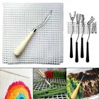 1 комплект, инструменты для изготовления крючков и крючков, простой тканевый коврик для вязания сделай сам, ручной работы