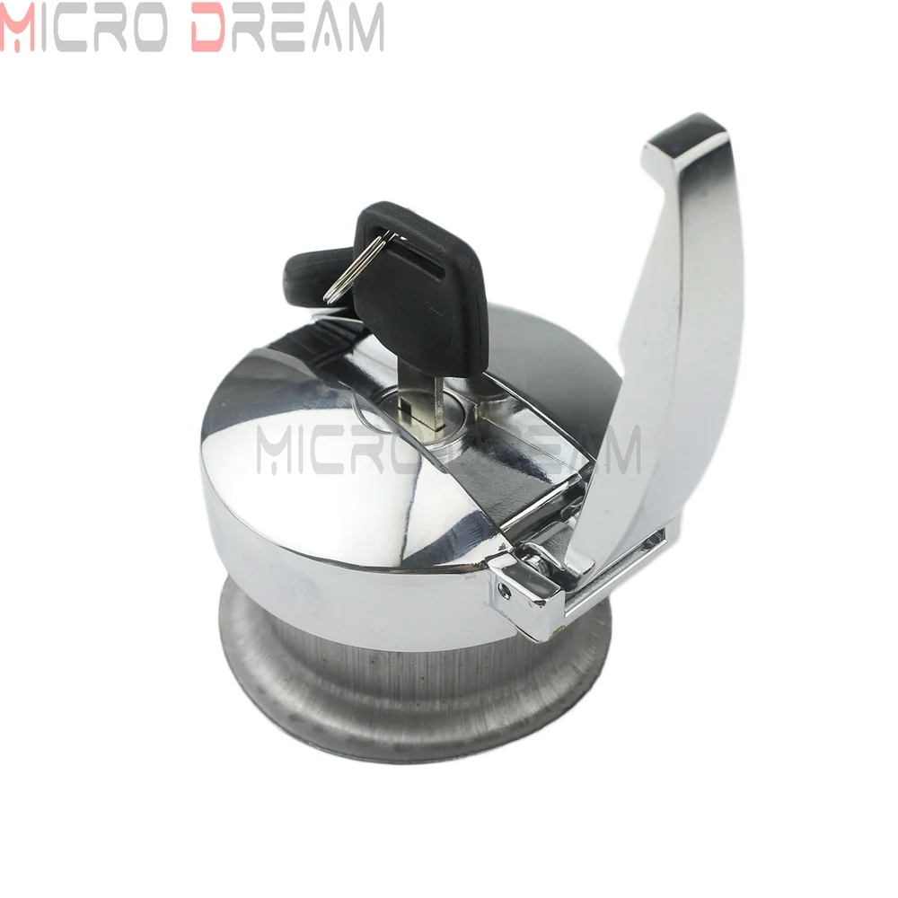 Крышка для бака топлива и бензобака мотоцикла Cafe Racer со стальным наполнителем