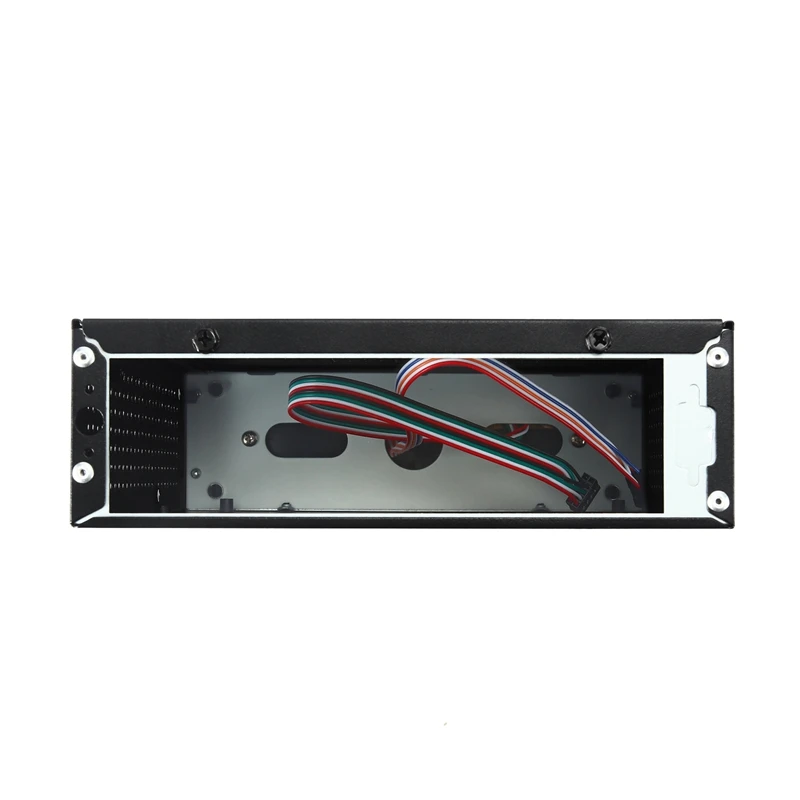 

Desktop Power Supply Gaming HTPC Host Office Home 2.0 USB Mini ITX with Radiator Hole Computer Case Practical Horizontal Chassis