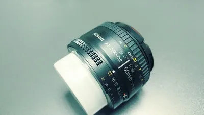 Б/у объектив Nikon 50 мм фотообъектив AF/1.8D Nikkor Дизайн объектива D типа|Объективы для