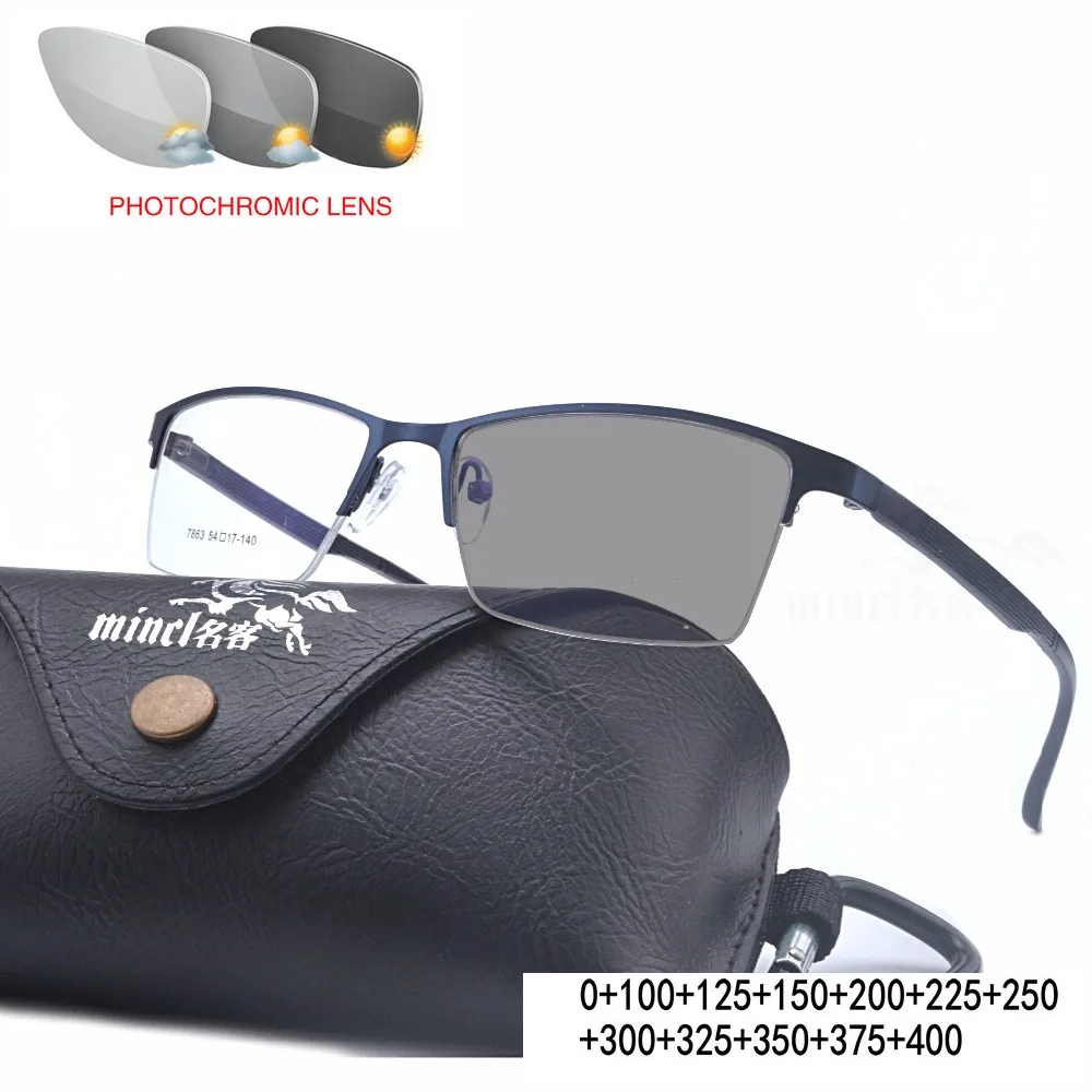 Переходные фотохромные солнцезащитные очки многофокальные женские мужские для