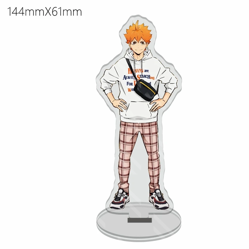 

14 Styles Anime Haikyuu Figures Desk Plate Models Anime Acrylic Stand Model Toys Action Figures Toy Collection Decor Gifts