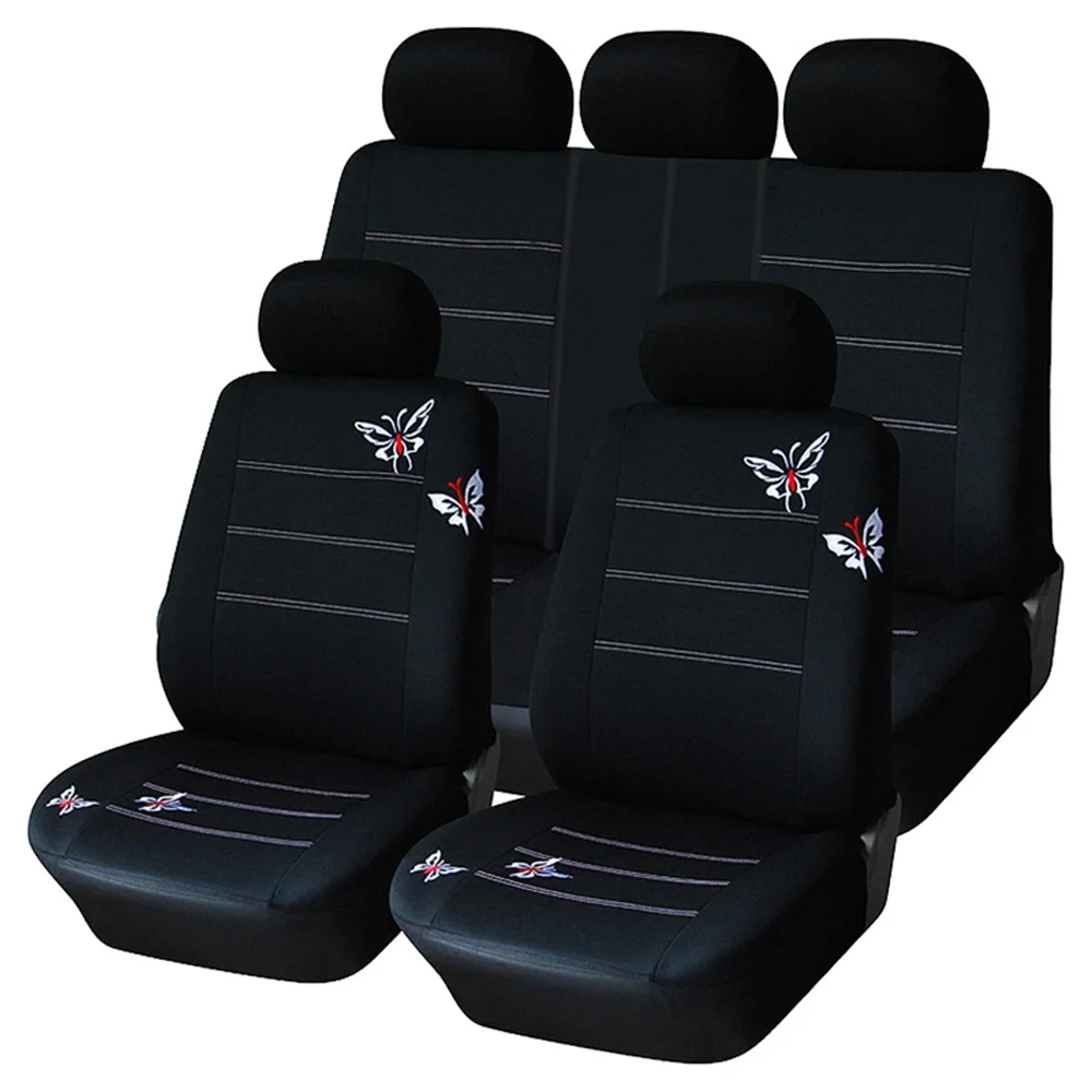

Full Coverage flax fiber car seat cover auto seats covers for skoda felicia fabia 1 3 rapid spaceback yeti