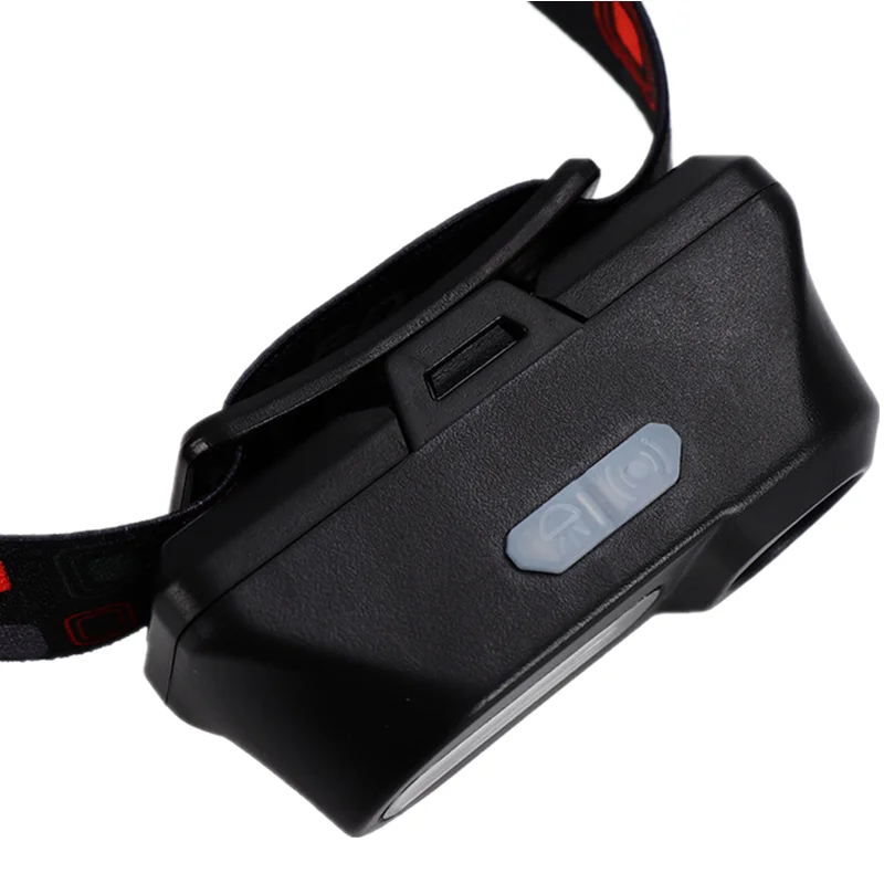 Перезаряжаемый налобный фонарь COB светодиодный с 3 режимами освещения удобный и