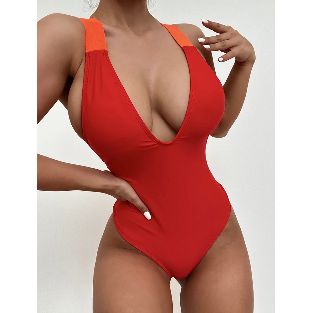 

Sexy push up One Piece Swimsuit Women Sexy Halter Cross Backles Swimwear Female Bodysuit Monokini Bather Bathing Suit Beachwear
