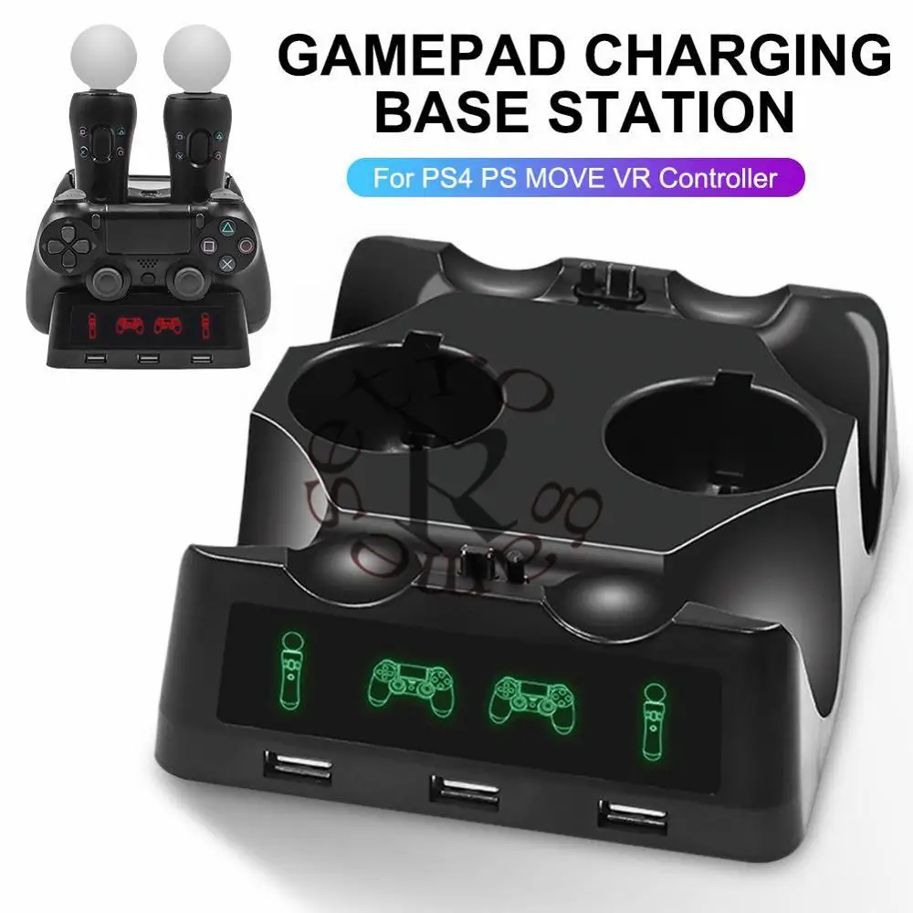 Зарядное устройство для sony PS4 Move HBP 118 PS Геймпад контроллер Зарядное устройство Док-станция рукоятка перезаряжания базовая станция для PS4 PS MOVE VR Control