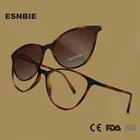 Солнцезащитные очки женские, ультралегкие, с магнитной застежкой, Uv400, TR90, солнцезащитные очки кошачий глаз