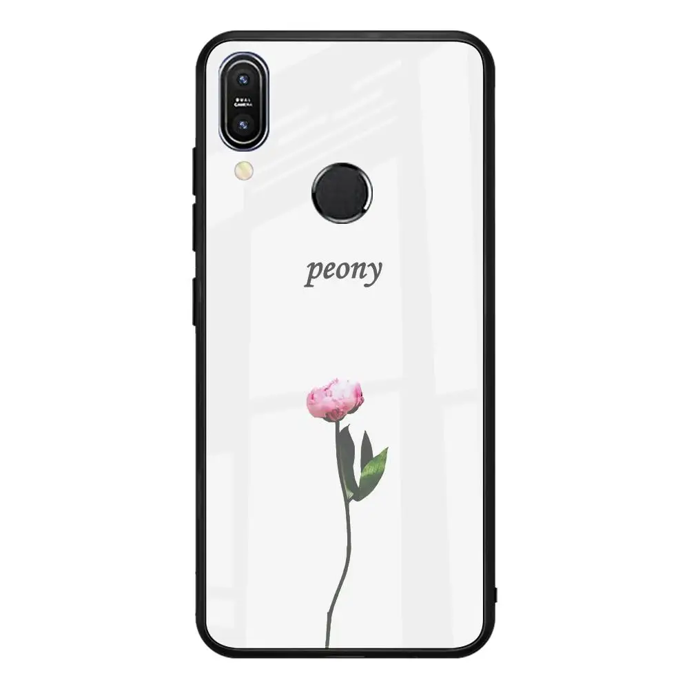 Чехол для телефона с закаленным стеклом для Asus Zenfone Max Pro M1 ZB602KL ZB601KL M2 ZB631KL ZB633KL мягкая рамка с узором чехол Coque Shell - Цвет: 06