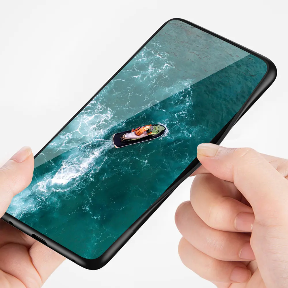Чехол RAXFLY из закаленного стекла с мраморным рисунком для Huawei P30 Pro P20 Lite 2019