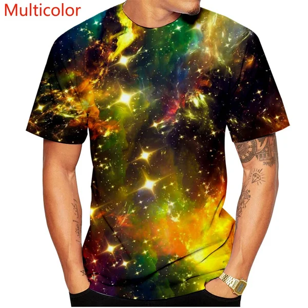 

Мужские модные толстовки с 3D-принтом звездного неба, пуловер унисекс, футболки, топы