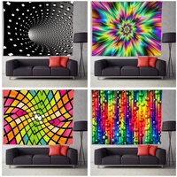 3d colorful abstract background wall hanging tapestry home decoration wall art blanket for bedroom living room dorm tapestries