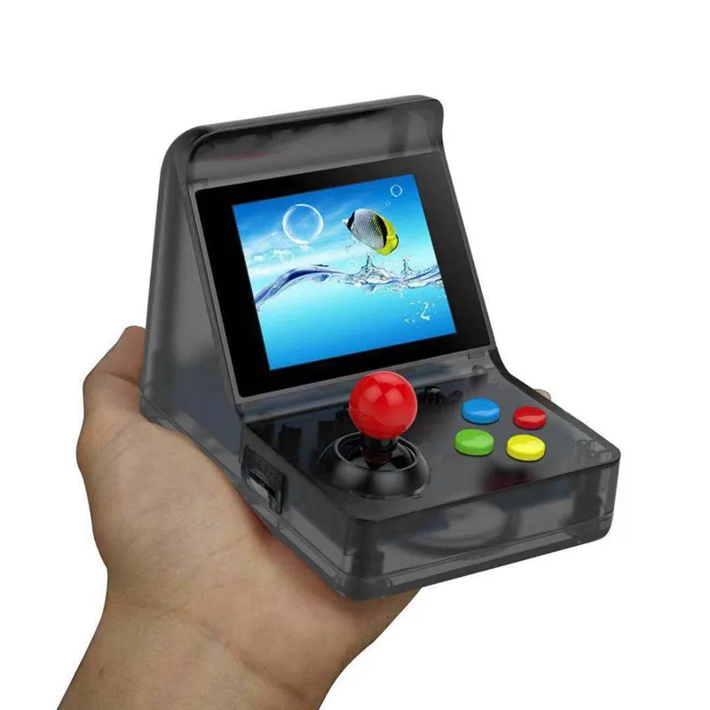 

POWKIDDY A7 Mini Arcade Game Console Built-in 520 Games 32-bit For Children Gifts Gamer