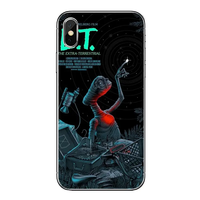 Transparent Soft Cases Covers E.T. The Extra-Terrestrial For iPod Touch iPhone 4 4S 5 5S 5C SE 6 6S 7 8 X XR XS Plus MAX |