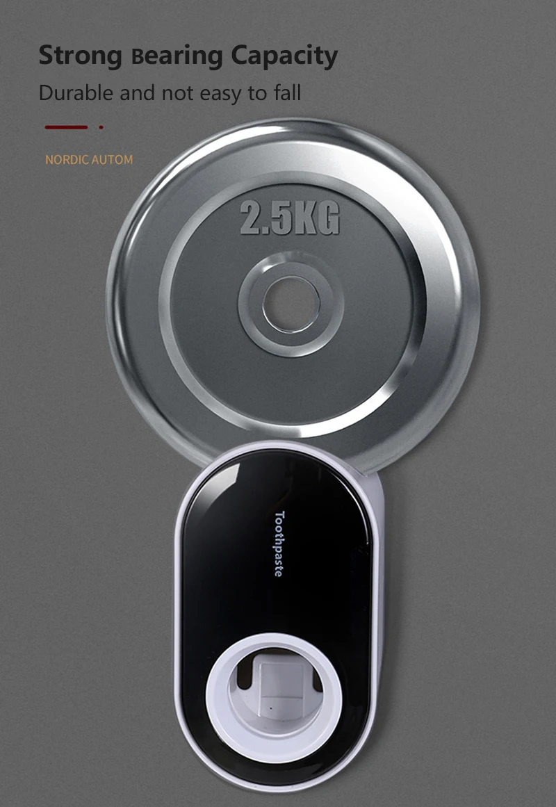 Автоматический диспенсер для зубной пасты настенный держатель зубных щеток