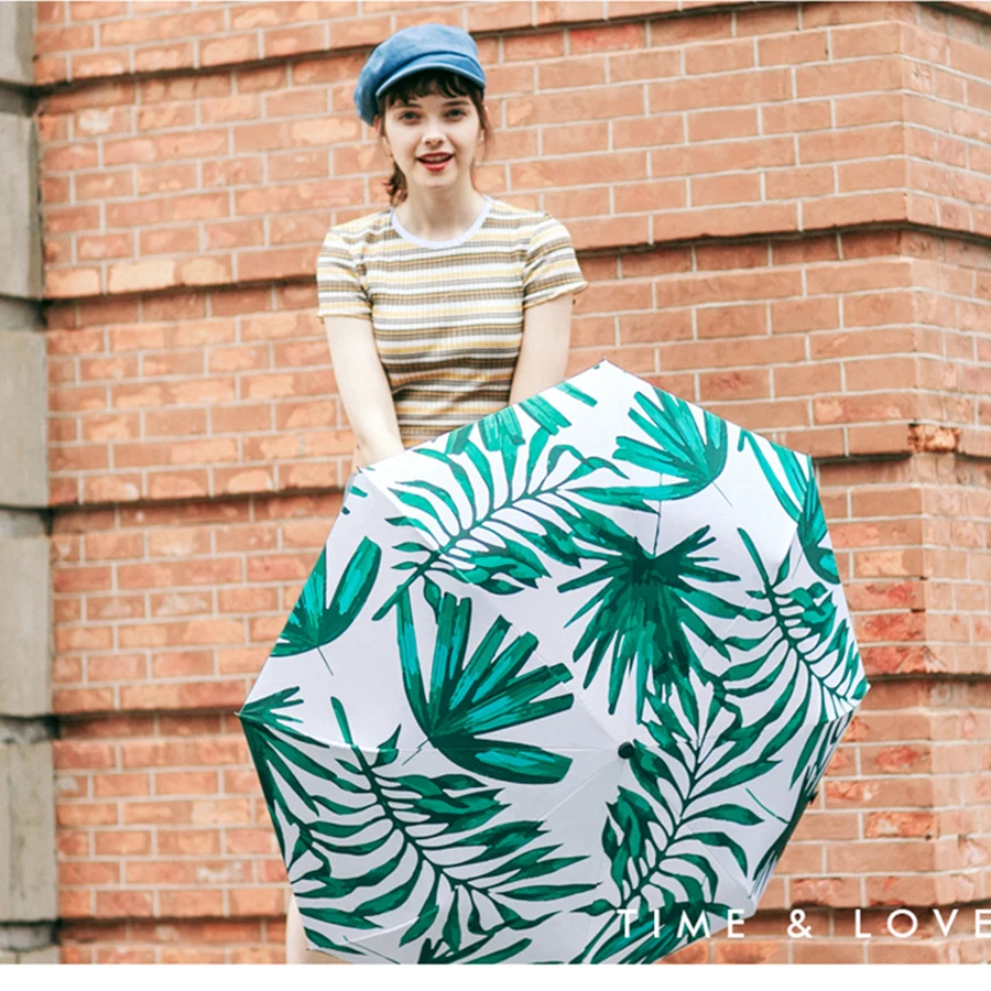 Ладонь креативный анти УФ Топ Artny Umberlla дождь женщин Floding ветрозащитный милый