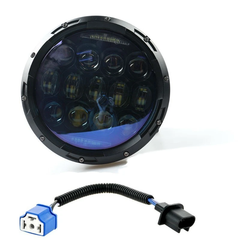 Круглый гало-светодиод 7 дюймов 130 Вт фара ближнего и дальнего света для Jeep Wrangler JK