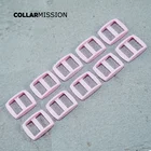 Ремни для собак, пластиковые, с тремя зажимами, 15 мм, розовые, RZK15SJ04