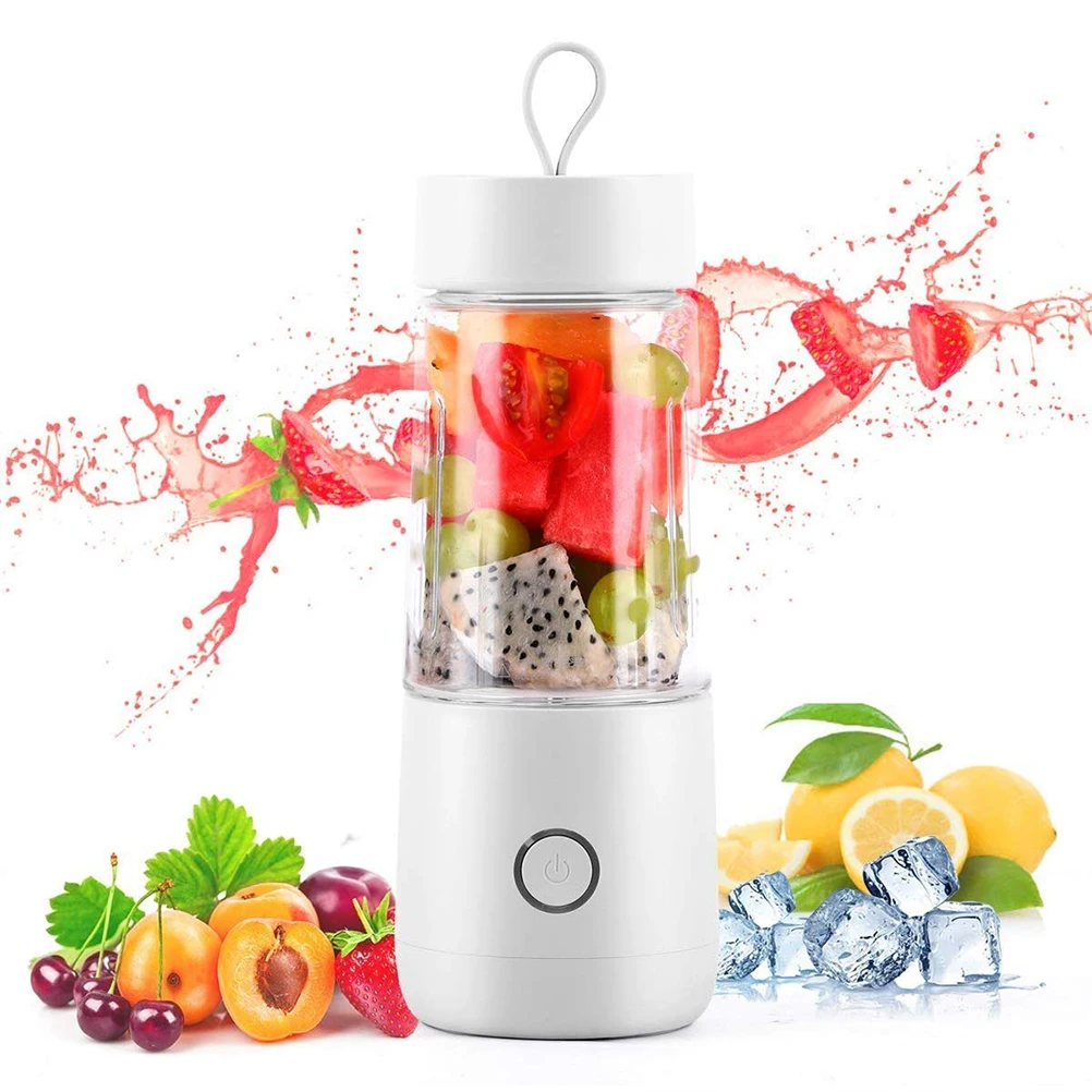 Portable Blender Personal Juicer With USB Rechargeable Cordless Mini Mixer Cup Fruit Vegetable Juice |