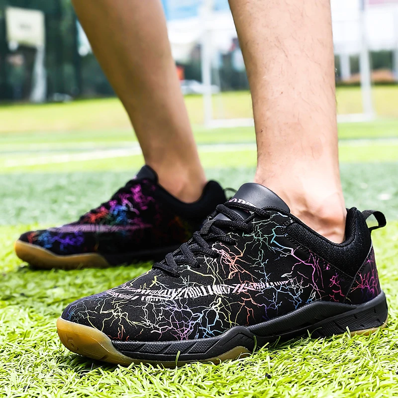 Badminton Shoes Men Professional Training Sport Shoes Breathable Light Sneakers Men Athletic Shoe Anti-Slippery Tennis Sneakers