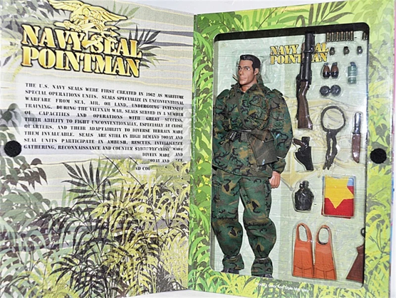 

21st Century Model 1/6th Soldier Vietnam War USA Navy SEAL Scout Soldier Model For Baby Child Gift